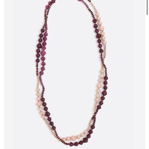 Noonday Plum Rope Necklace